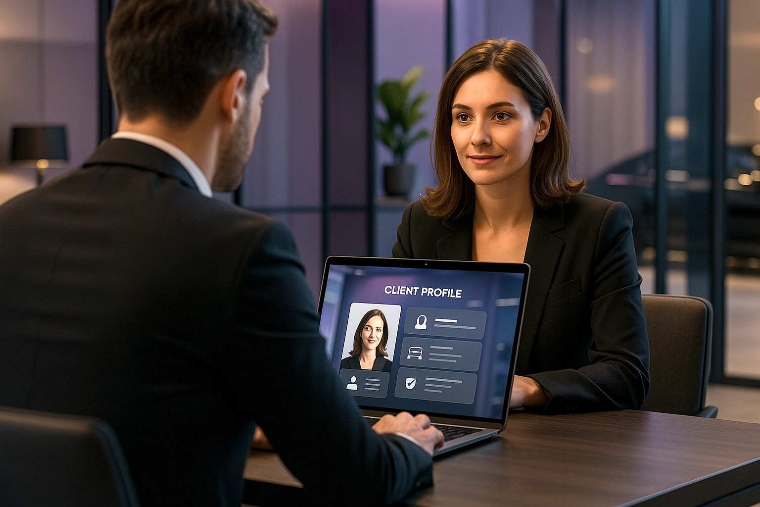 dealer already knows the user via automatch profile