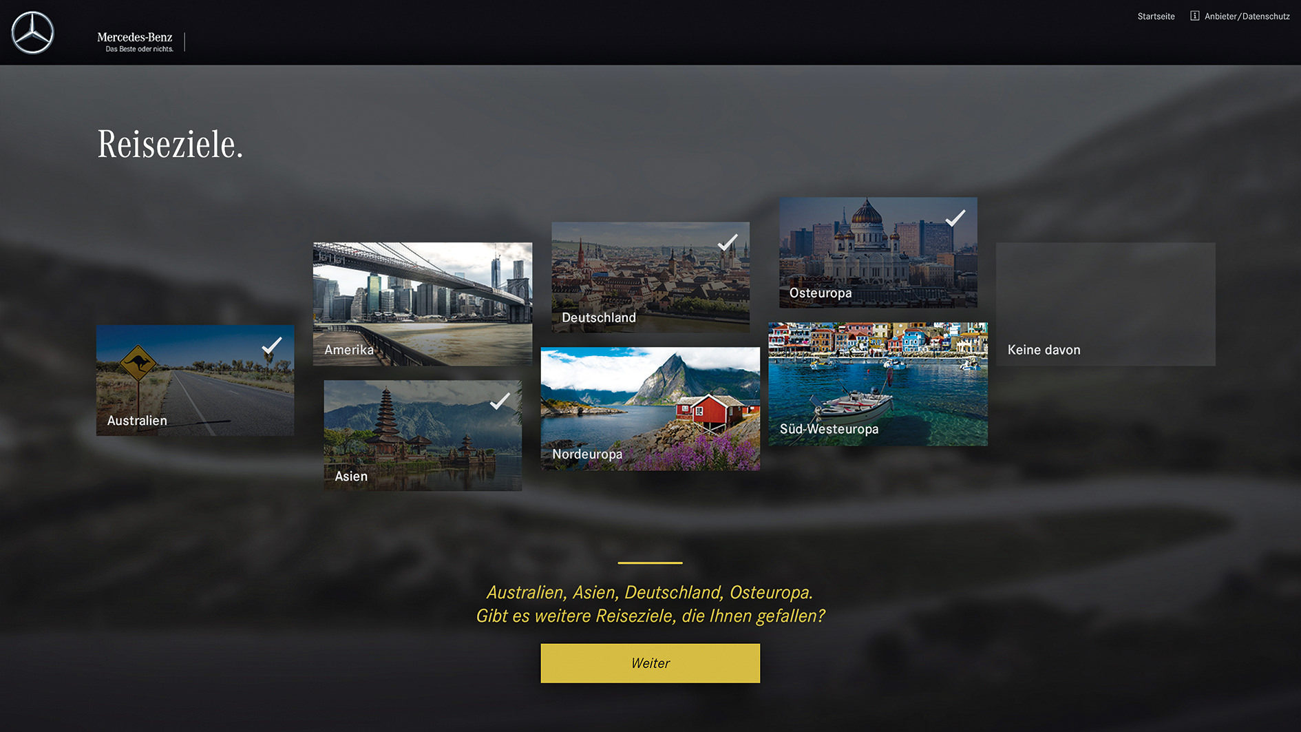 Mercedes-Benz Lifestyle Configurator