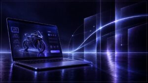 Launchsite: interactive 3D product launch page built on a Digital Twin for a complex product